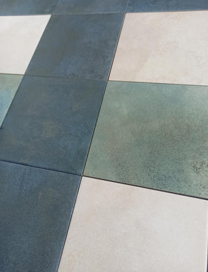 Elite Importers Tile 189077 GREENLAND TEAL ANTI SLIP 147X147