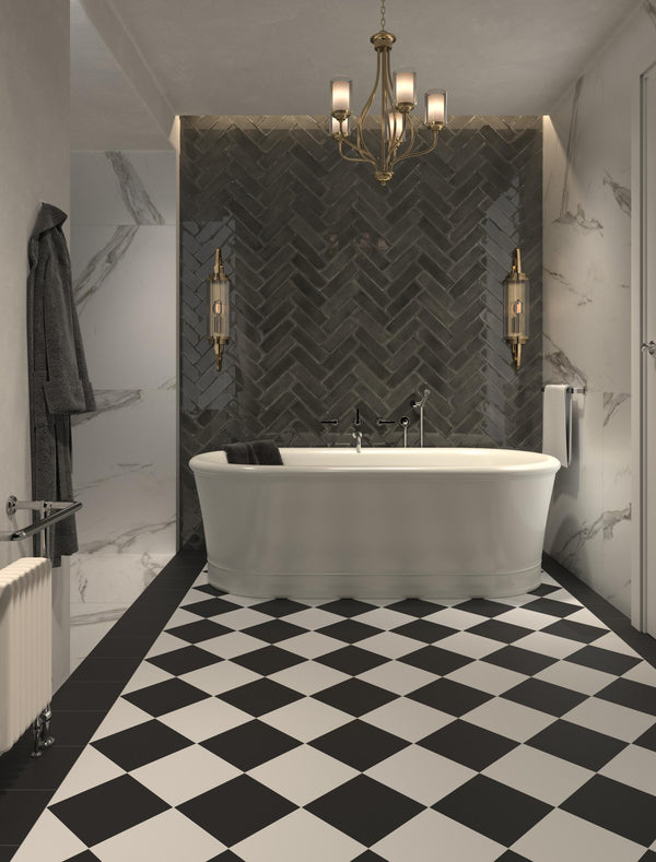 Elite Importers Tile 189186 ATLANTIQUE CHARBON 69X240