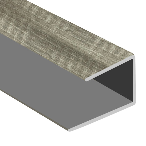 Timber Flooring Metal Senior End Trim - DO FRENCH
