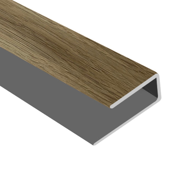 Timber Flooring Metal Junior End Trim - EL SPIRIT OAK