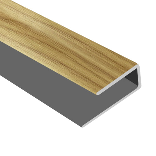 Timber Flooring Metal Junior End Trim - STRINGY BARK