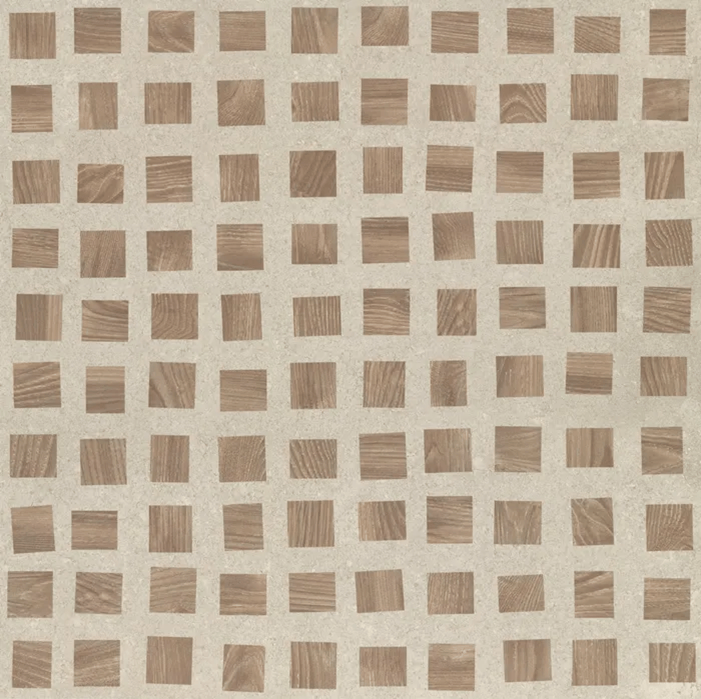EST Tile 01164	 PIEMME 60X60 BITS PEARL GRAY QUAD NAT/RET MADE IN ITALY