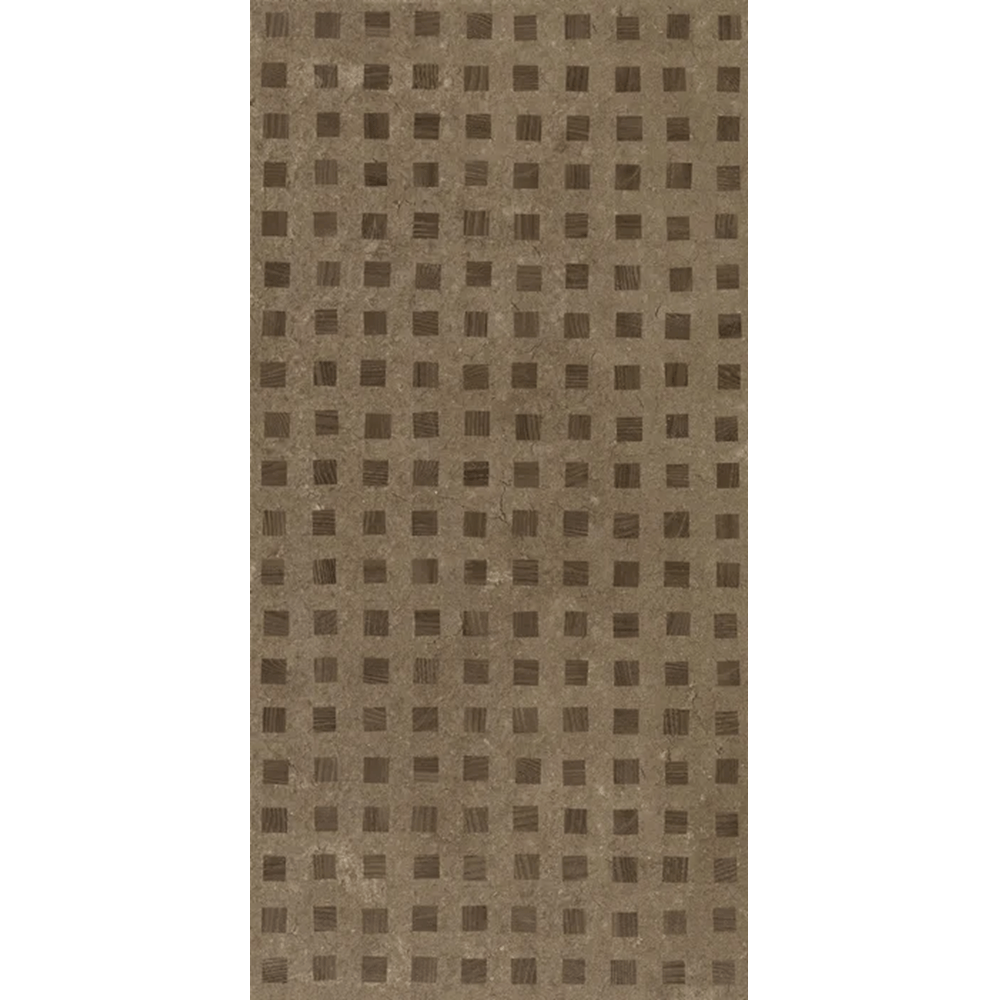 EST Tile 01213	 PIEMME 30X60 BITS PEAT BROWN QUAD NAT/RET MADE IN ITALY