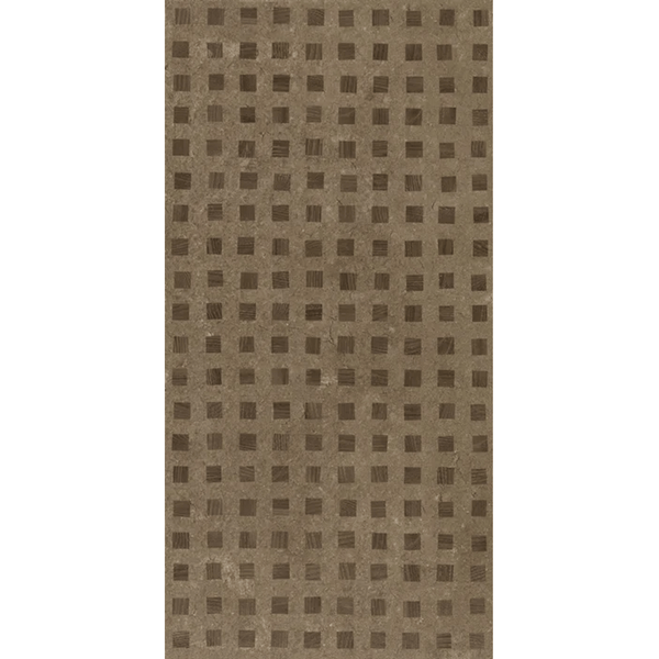EST Tile 01213	 PIEMME 30X60 BITS PEAT BROWN QUAD NAT/RET MADE IN ITALY