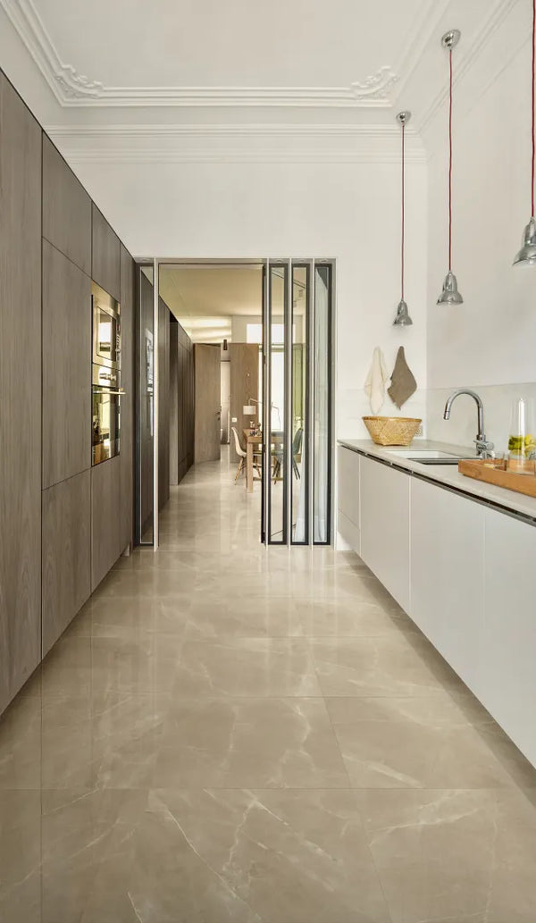 EST Tile 01436 VIA DELLA SPIGA LEV/RET 600x600MM Made in Italy