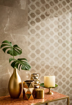 EST Tile 01436 VIA DELLA SPIGA LEV/RET 600x600MM Made in Italy