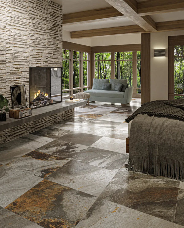 EST Tile 03538 PIEMME 600X600MM EVOLUTA COSMOPOLITAN NAT/RET MADE IN ITALY