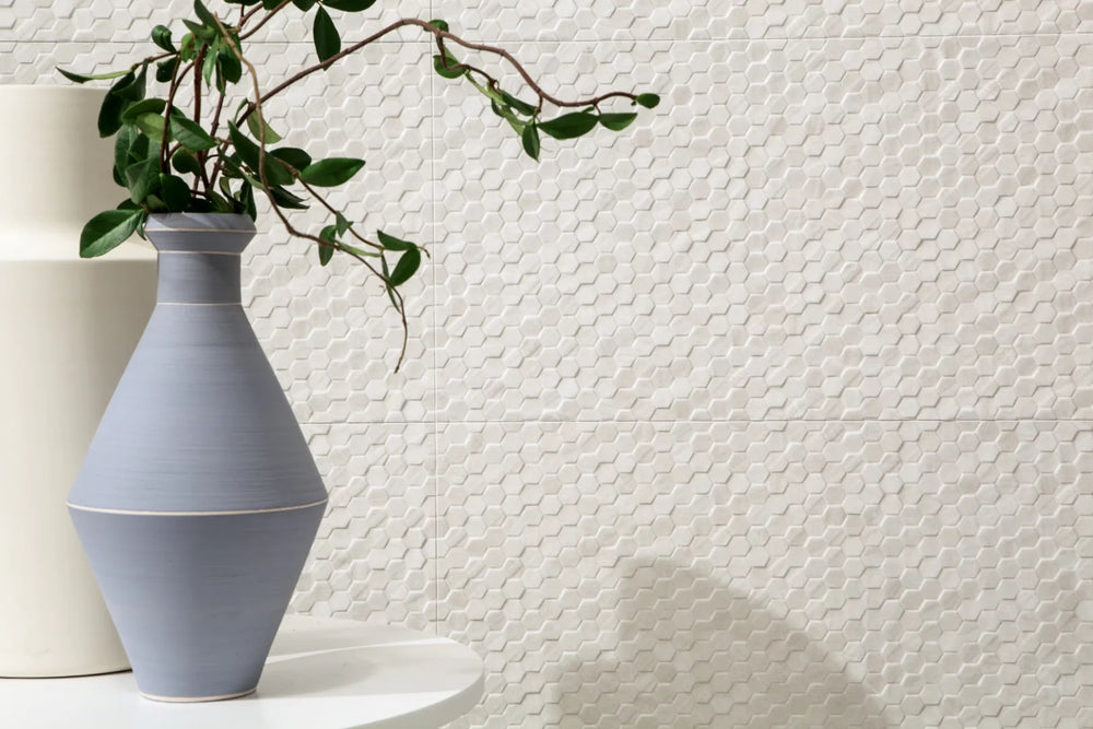 63600A PIEMME 300x600mm GEOSTONE ESAGONETTA BIANCO