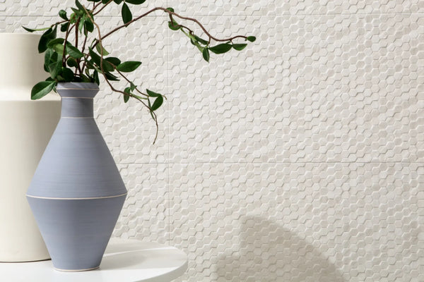 EST Tile 63600A PIEMME 300x600mm GEOSTONE ESAGONETTA BIANCO