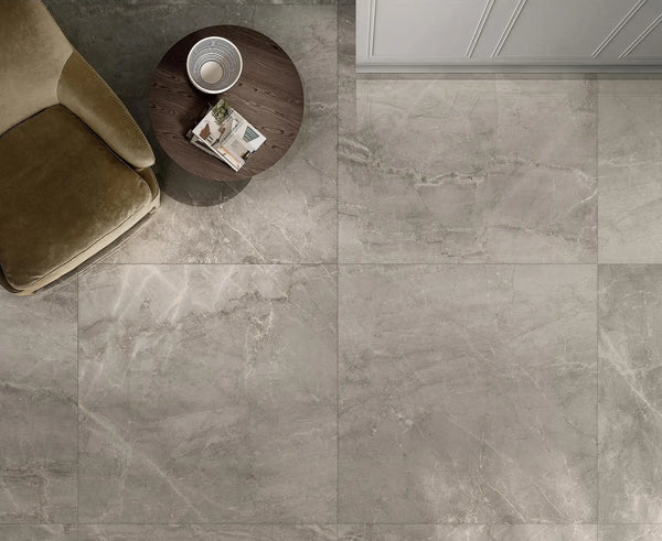 EST Tile EST 02566 PIEMME 600X600MM MAJESTIC SUPREME GREY LEV/RET MADE IN ITALY