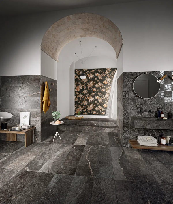 EST Tile EST 03975A PIEMME600x1200MM IBLA NERA NAT/RET MADE IN ITALY