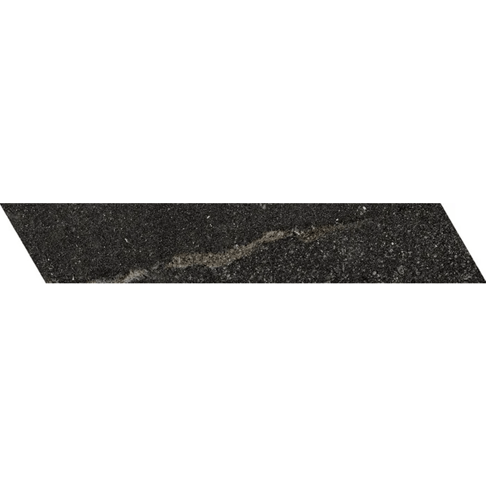 EST Tile EST 04015 PIEMME 10X53 IBLA CHEVRON NERA NAT/RET MADE IN ITALY