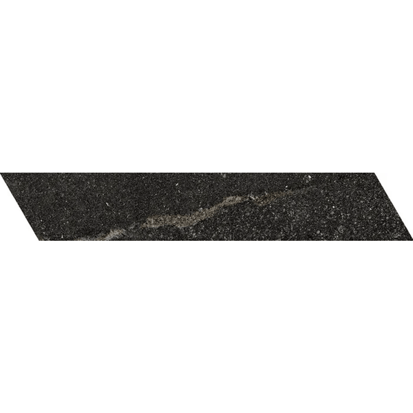 EST Tile EST 04015 PIEMME 10X53 IBLA CHEVRON NERA NAT/RET MADE IN ITALY