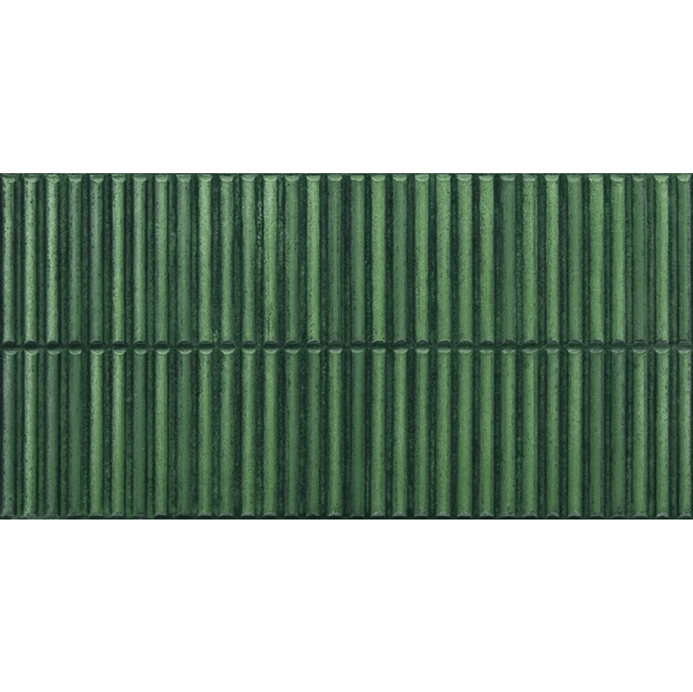 EST Tile EST 05233 PIEMME 300x600MM HOMEY STRIPES GREEN GLOSSY MADE IN ITALY