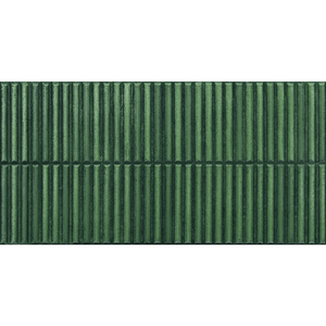EST Tile EST 05233 PIEMME 300x600MM HOMEY STRIPES GREEN GLOSSY MADE IN ITALY