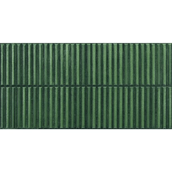 EST Tile EST 05233 PIEMME 300x600MM HOMEY STRIPES GREEN GLOSSY MADE IN ITALY