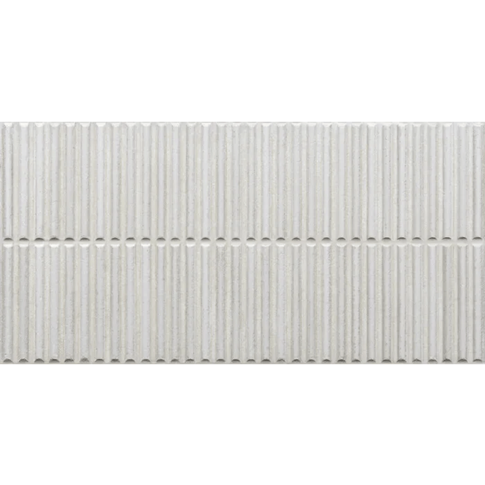 EST Tile EST 05234 PIEMME 300x600MM HOMEY STRIPES WHITE GLOSSY MADE IN ITALY