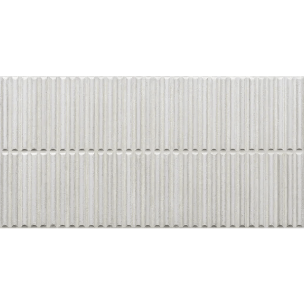 EST Tile EST 05234 PIEMME 300x600MM HOMEY STRIPES WHITE GLOSSY MADE IN ITALY