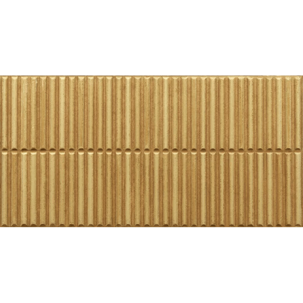 EST Tile EST 05235 PIEMME 300x600MM HOMEY STRIPES MUSTARD GLOSSY MADE IN ITALY