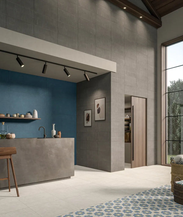 EST Tile EST 05239 PIEMME 300x600MM HOMEY STRIPES GREY MAT MADE IN ITALY
