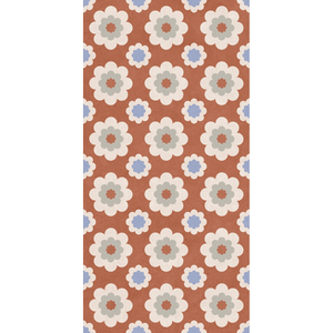EST Tile EST 05241 PIEMME 600X1200MM HOMEY FLOWER COTTO NAT/RET MADE IN ITALY