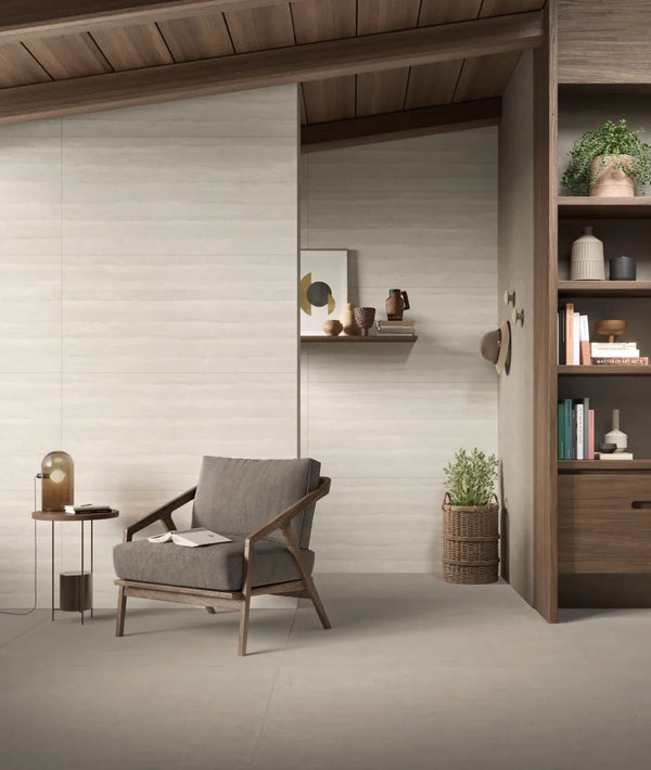 EST Tile EST 05243 PIEMME 600X1200MM HOMEY RAMMED COLD NAT/RET MADE IN ITALY