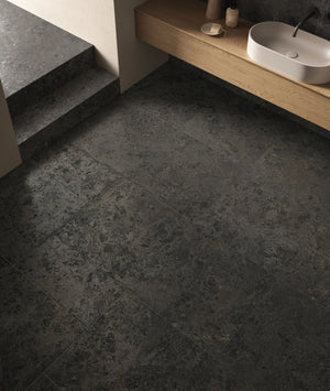 EST Tile EST 05503 PIEMME 600x600MM LIMESTONE BELGIUM BLACK NAT/RET MADE IN ITALY