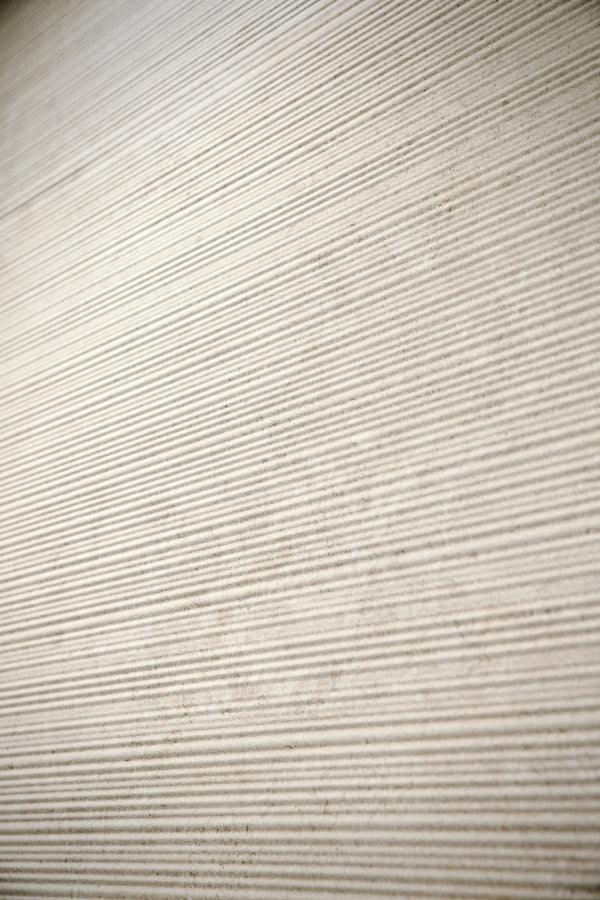 EST Tile EST 05598A PIEMME 600x1200MM LIMESTONE RIBBED ITALIAN WHITE NAT/RET MADE IN ITALY