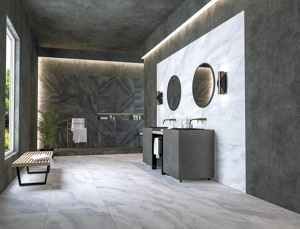 LEGSTEGRE6060M LEGACY STEEL GREY MATT 600X600