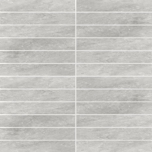 ET Tile VENLIGGREFIN	VENT LIGHT GREY MATT FINGER MOSAIC 23X148