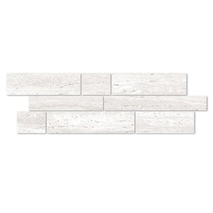 EV Tile PM-EMCHI-BAYL-M Euromarmo Mosaic Travertine Chiaro Bayline