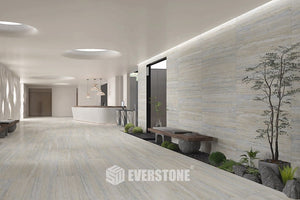 EV Tile GP-EM-SVG6060M Euromarmo Travertine Silver Gold 600x600 Matt