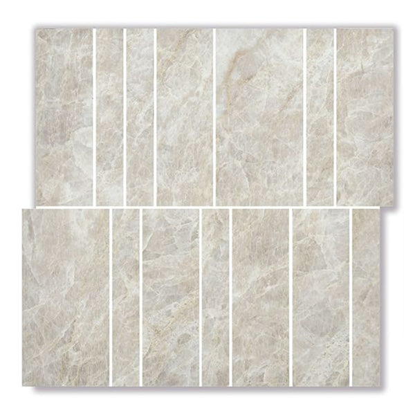 EV Tile PM-EMTJM-NBK-H Euromarmo Mosaic Taj Mahal Nova Brick 300x300x10 Honed