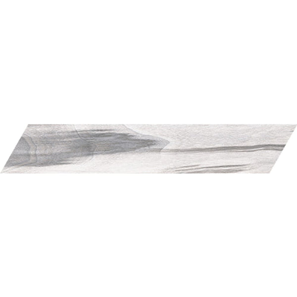 EV Tile IT-KAU-NEL-417N-CVRN Kauri Italian Porcelain Nelson Chevron 407x75 Natural