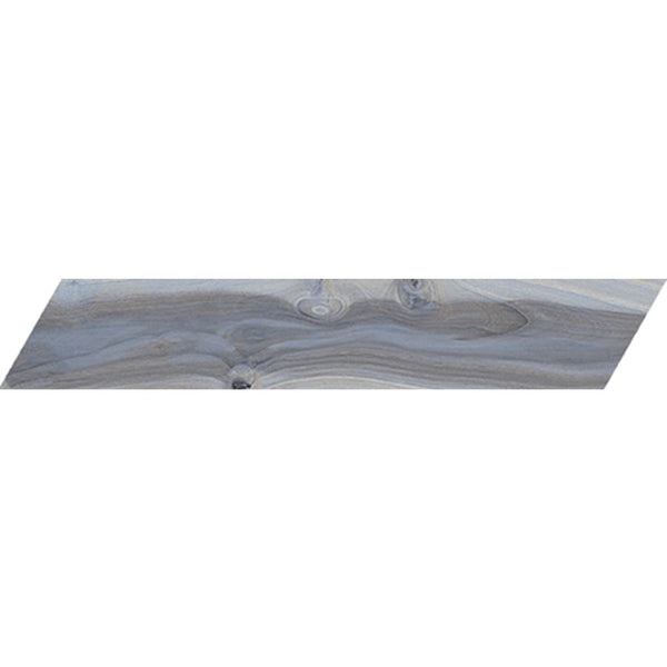 EV Tile IT-KAU-TAS-417N-CVRN Kauri Italian Porcelain Tasman Chevron 407x75 Natural