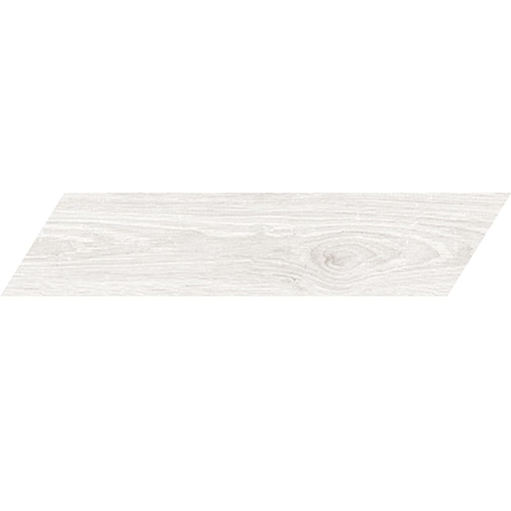 EV Tile IT-OLT-WHT-5411M-CVN Oltre White Chevron 540x110 Matt - MADE IN ITALY