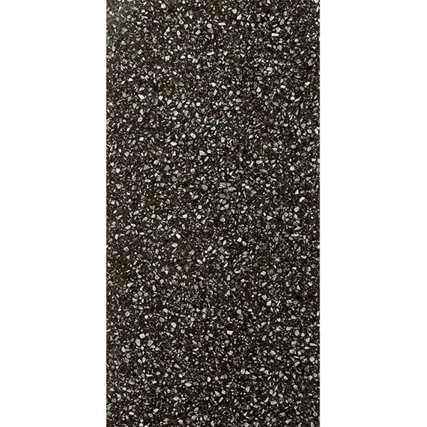 EV Tile IT-TZV-NER-12060M Terrazzo Venezia Nero 1200x600 Glazed Matt MADE IN ITALY