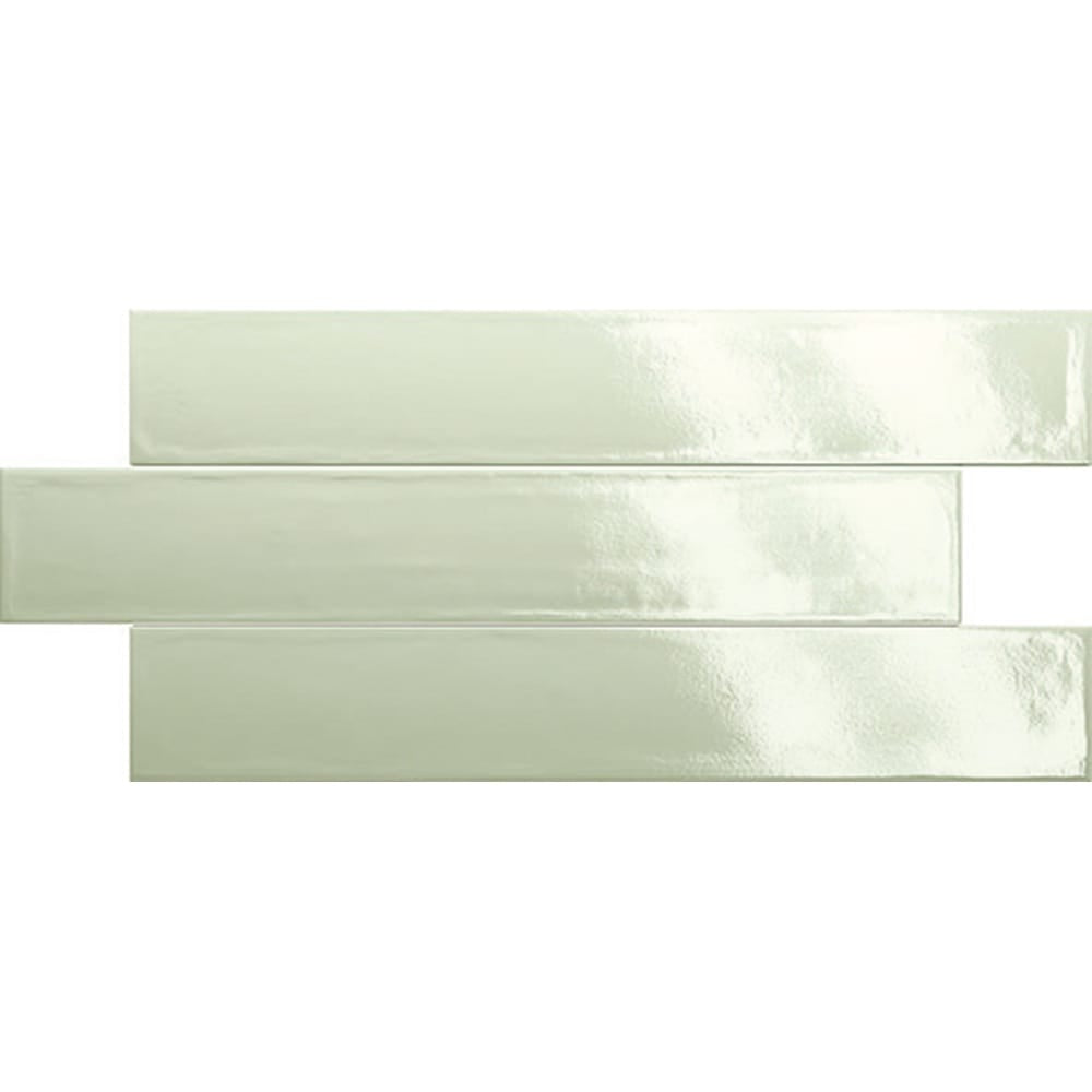 EV Tile IT-VIC-MT-37061  Victory Mint 370x61x6 Glossy MADE IN ITALY