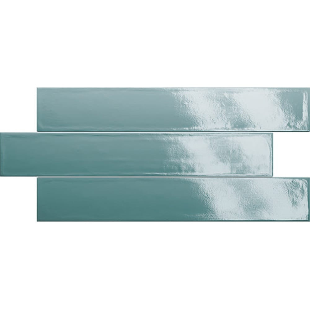EV Tile IT-VIC-PE-37061 Victory Petrol 370x61x6 Glossy MADE IN ITALY