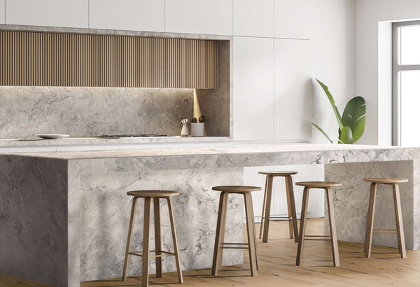 Everstone Tile Everstone Aurora Natural Finish 600x600mm Made in Italy - Super White Dolomite