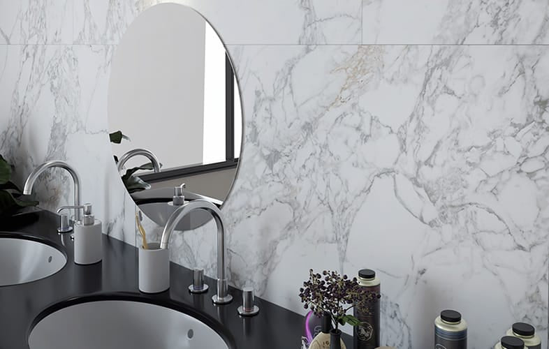 Everstone Superb Marble Natural Finish 1200x1200mm Made in Italy - Arabescato