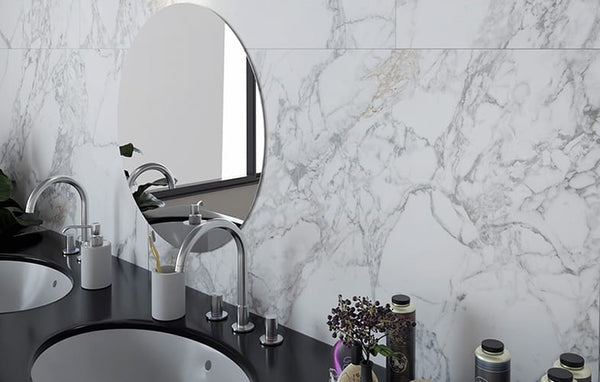 Everstone Tile Everstone Superb Marble Natural Finish 300x600mm Made in Italy - Arabescato