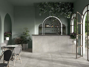 Everstone Tile Everstone Theatro Matt Finish 300x600mm Made in Italy - White
