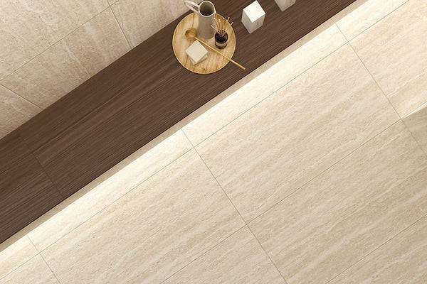Everstone Tile Everstone Tivoli Natural Finish 600x600mm Made in Italy - Sand Vein Cut
