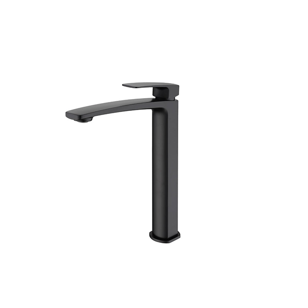 WT 3502MK BRAVO-II Tower Basin Mixer in Matte Black