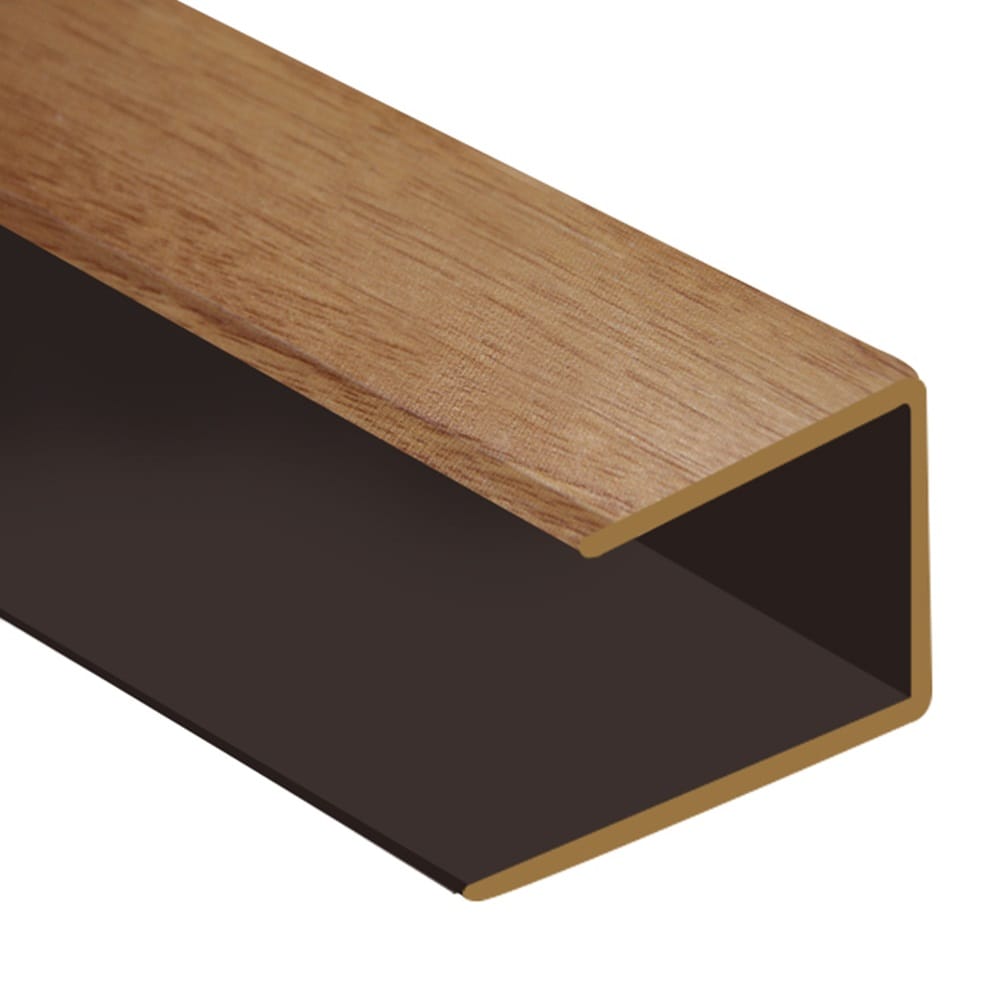 Flooring Oddz Timber Flooring Metal Senior End Trim - BRUSHBOX