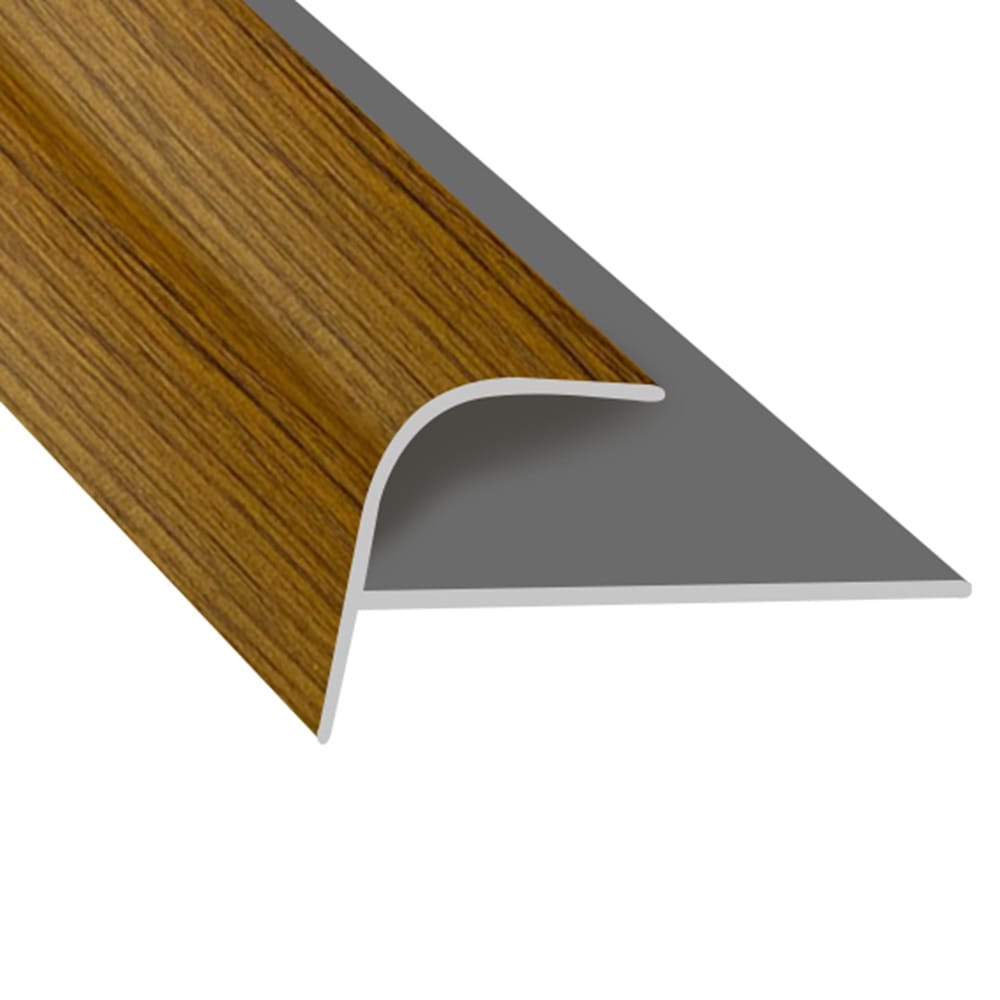Flooring Oddz Timber Flooring Metal Senior Stair Trim - EC SMOKED OAK