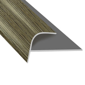 Flooring Oddz Timber Flooring Metal Senior Stair Trim - WHITE STONE