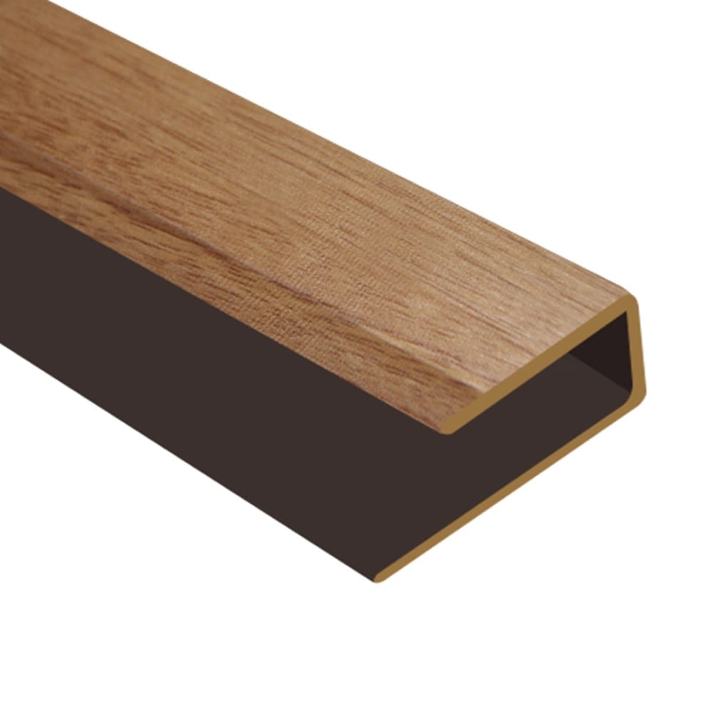 Flooring Oddz Timber Flooring Metal Junior End Trim - BRUSHBOX