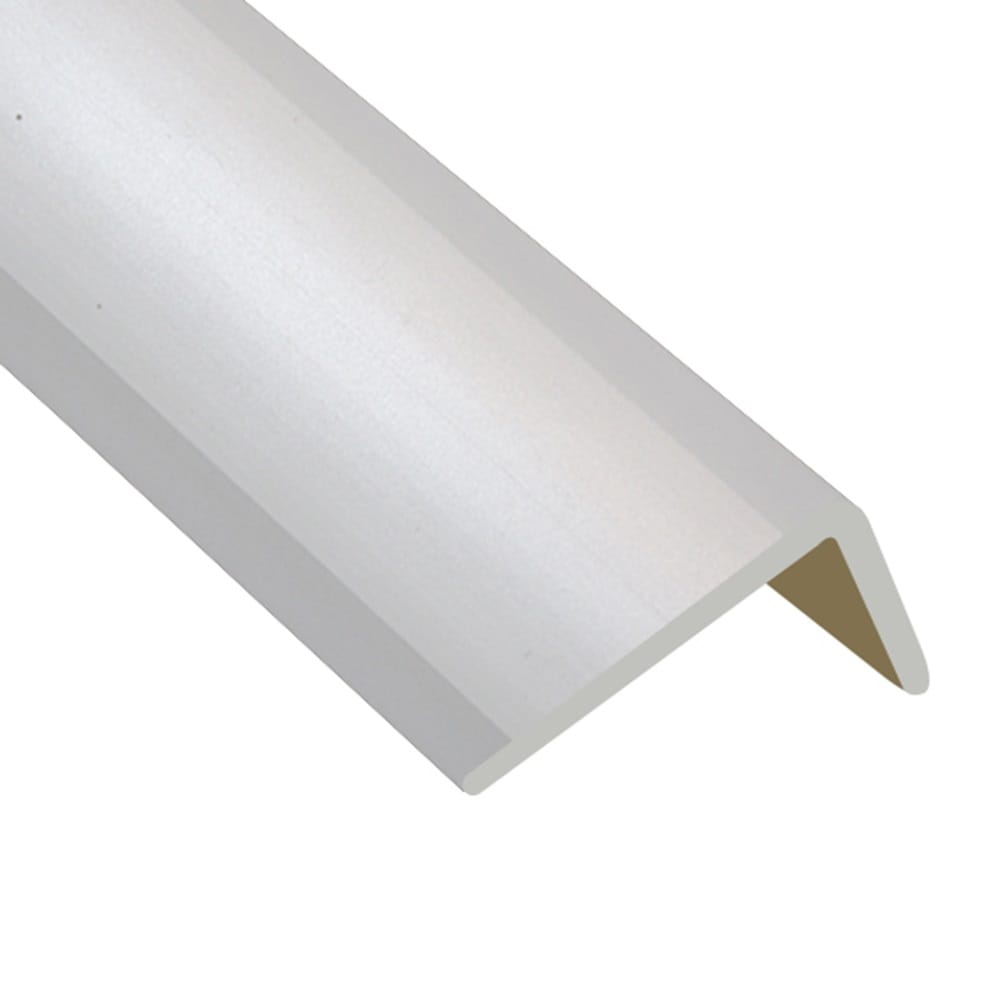 Flooring Oddz Timber Flooring Metal Multi Angle Trim - WHITE NON GLOSS